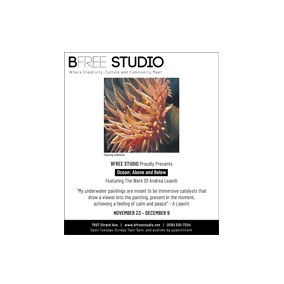 BFREE Studio print ad - Charmaine Lyons Design