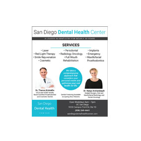 San Diego Health Center print ad - Charmaine Lyons Design